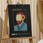 Планшет из картона с зажимом А4 Van Gogh