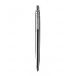 Набор Parker Jotter Core FK61 Stainless Steel CT М, ручка шариковая + ручка перьевая, 1.0 мм, корпус из нержавеющей стали, синие чернила