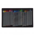 Карандаши акварельные набор 36 цветов, цельнографитовые Koh-I-Noor Progresso Aquarell, в металлическом пенале