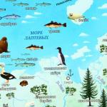 Карта России для детей "Карта Нашей Родины", 101 х 69 см, ламинированная