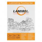 Набор пленок для ламинирования A4, A5, A6 по 25 штук, 75 мкм, глянцевые, Lamirel LA-78787