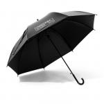 Зонт - трость полуавтомат «Москва», цвет черный, 8 спиц, R = 45 см