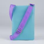 Набор для девочки Единорог в облаках: сумка и заколки для волос, цвет голубой/сиреневый