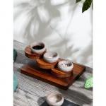 Блюдо для подачи суши Tropics из акации, 21?17 см