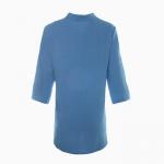 Платье рубашка, цвет голубой, размер 56
