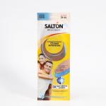Стельки антибактериальные Salton, "Тройной удар против запаха", размер 34-45