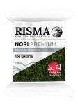 Водоросли прессованные , нори Risma Premium 100 листов Корея