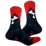 Носки серии В мире животных "Кошка и лапки"