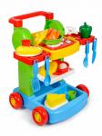 ГринПласт Игровой набор "Любимая кухня" в тележке ИН001