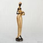 Статуэтка Африканка 7,5х6,2х31 / LY200915-Gold /24/