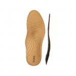 Стельки для обуви амортизирующие, с жёстким супинатором, 37-38 р-р, пара, цвет светло-коричневый