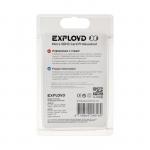 Карта памяти Exployd MicroSD, 4 Гб, SDHC, класс 10, с адаптером SD