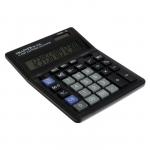 Калькулятор настольный (большой бухгалтерский) 14-разрядный, SKAINER SK-554L, двойное питание, 153 х 199 х 31 мм, чёрный