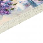 Гобеленовая картина "Сирень" 34*44 см рамка МИКС