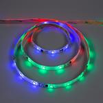 Cветодиодная лента Uniel «Бегущий огонь» 10 м, IP65, SMD5050, 30 LED/м, 7.2 Вт/м, 12 В, RGB