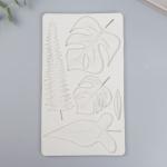 Молд силикон "Пальмовые листья" 5 предметов 20х12,4 см