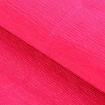 Бумага для упаковок и поделок, Cartotecnica Rossi, гофрированная, ярко-розовая, однотонная, двусторонняя, рулон 1 шт., 0,5 х 2,5 м