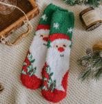 Носки НГ махровые р.35-40 "Christmas" Санта