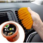 Автомобильный очиститель гель-слайм "лизун" Klik, оранжевый, 100 г