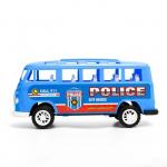 Автобус инерционный «Полиция», цвета МИКС