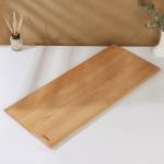 Доскa рaзделочнaя Премиум «Профессионaльнaя», 70_30_2 см, бук