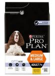 Корм PRO PLAN Medium & Large 7+ OPTI AGE (комплекс для сохранения и продления жизни) для собак старше 7 лет средних и крупных пород, с курицей, 3 кг