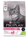 Корм PRO PLAN Delicate OPTI DIGEST (комплекс для поддержания здорового пищеварения) для кошек с чувствительным пищеварением, с ягненком, 400 г