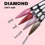Гель-лак  Diamond cat's eye - pink