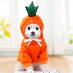Кофта-толстовка для собаки "Wonderful style-Морковка" с капюшоном, размер 2XL (62*45см) Ultramarine