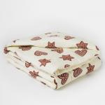 Одеяло стеганое «детское+» 110х140, синтепон, цвет МИКС