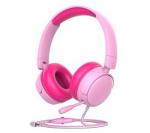 Наушники Gorsun GS-A62 с микрофоном и регулятором громкости (pink)