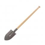 Лопата штыковая, острая, титановая, L = 93 см, деревянный черенок (ВС)