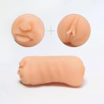 Мастурбатор 2 в 1. реалистичный Oral &amp; Vaginal, 18х7,6 см