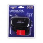 Разветвитель прикуривателя Cartage, USB 2.1 А/1 А, 60 Вт, 12/24 В, провод 60 см