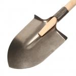 Лопата штыковая, острая, титановая, L = 143 см, деревянный черенок (ВС)