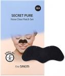 THE SAEM SECRET PURE NOSE CLEAR Набор пластырей для носа от черных точек, 6шт