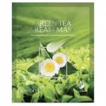 DEOPROCE GREEN TEA Тканевая кремовая маска для лица зеленый чай, 20г