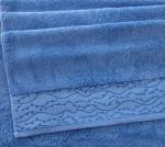 Айова небесно-голубой 50*90 махровое полотенце Г/К 500 г