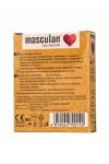 Презервативы masculan  ORGANIC № 3 утонченные, 18,5 см, 5.3 см, 3 шт.