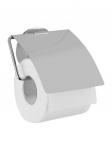 Держатель туалетной бумаги с крышкой STATIC-LOC