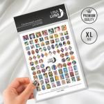 Слайдер-дизайн для ногтей UNA LUNA - Cubism