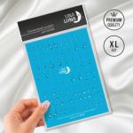 Слайдер-дизайн для ногтей UNA LUNA - Volumetric set Объёмные капли ЛЕТО
