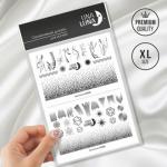 Слайдер-дизайн для ногтей UNA LUNA – Geometry Abstraction