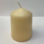 LADECOR Свеча пеньковая, 7х10 см, парафин, цвет слоновая кость