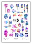 Слайдер-дизайн для ногтей UNA LUNA - Bright textures Яркие градиенты, графика, надписи