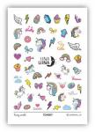 Слайдер-дизайн для ногтей UNA LUNA - Fairy world