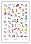 Слайдер-дизайн для ногтей UNA LUNA - Fairy world