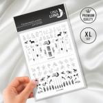 Слайдер-дизайн для ногтей UNA LUNA - Animals Животные