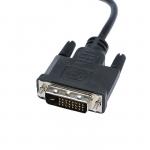Адаптер Cablexpert A-DVID-VGAF-01, DVI 25(m)-VGA(f), кабель 0.2 м, черный