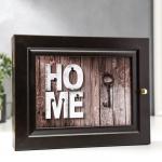 Ключница "home 05" венге 19х24 см